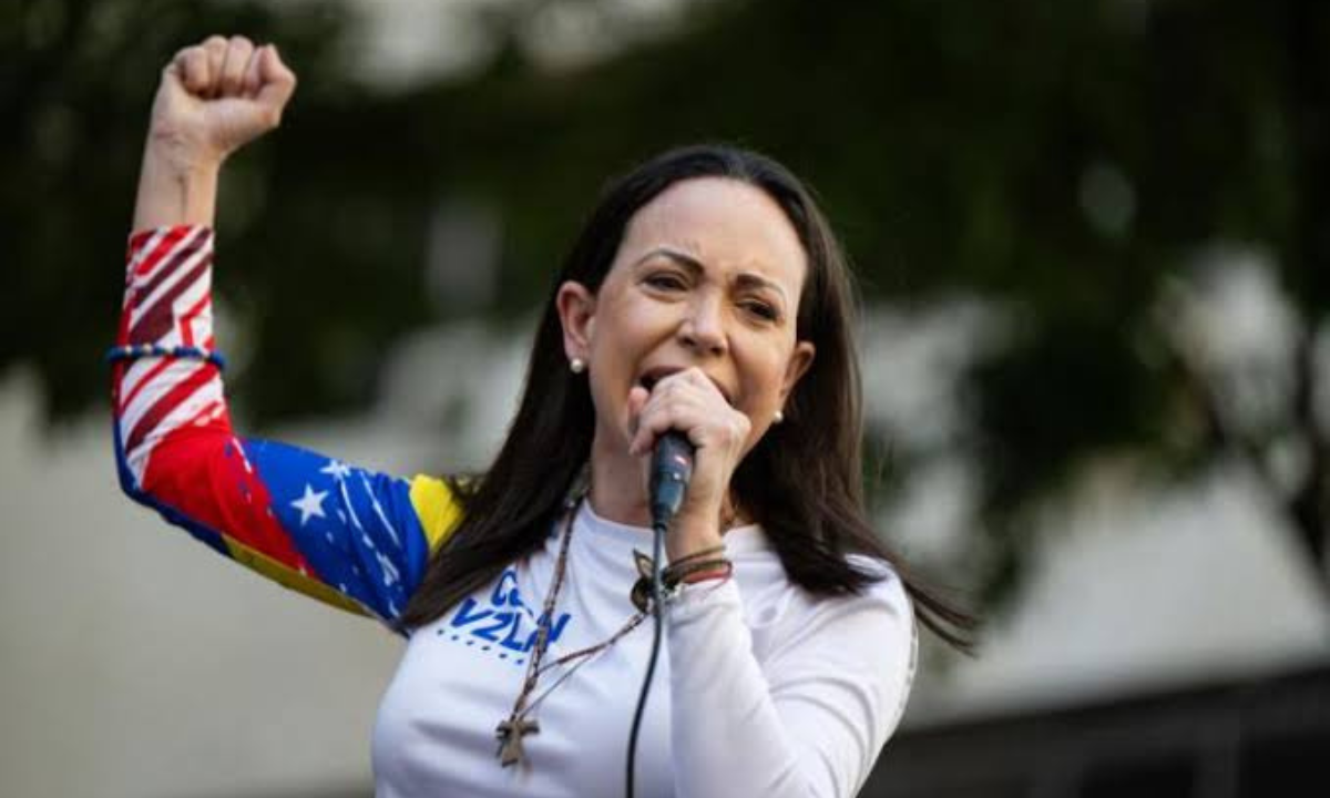 Foto: cortesía/ María Corina Machado exige un nuevo CNE.